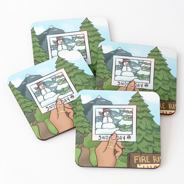 Item preview, These warm winter days have me missing the snow days! designed and sold by CosmicNCozy.