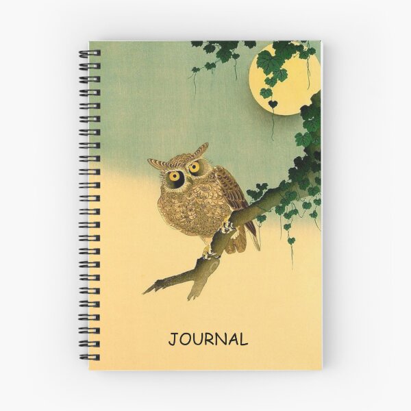 Item preview, Owl Journal designed and sold by NoisyNosyNancy.