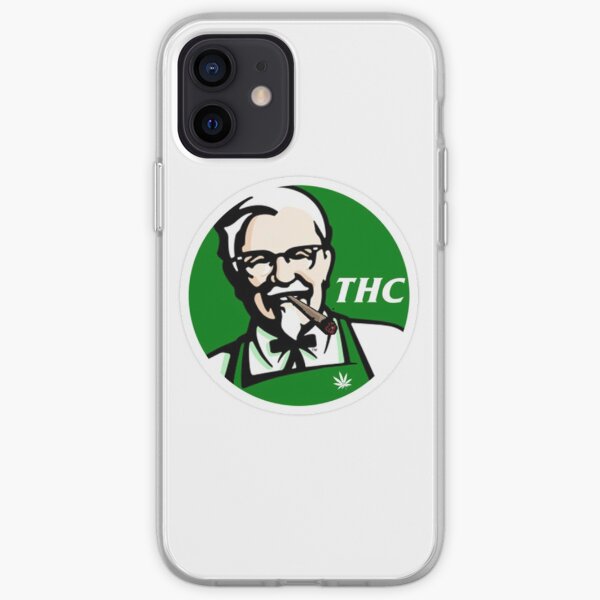 KFC PARODY THC Weed. Funda blanda para iPhone