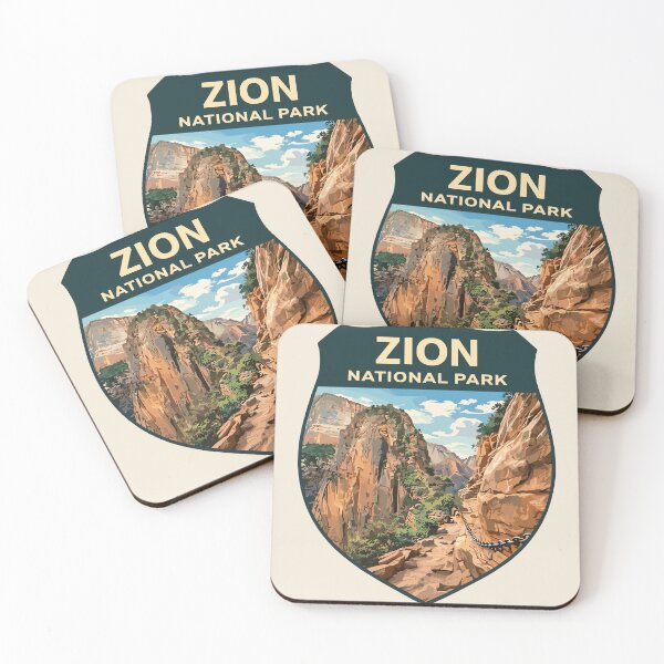 Item preview, Zion National Park Utah Sticker designed and sold by Gideon Emmerich.