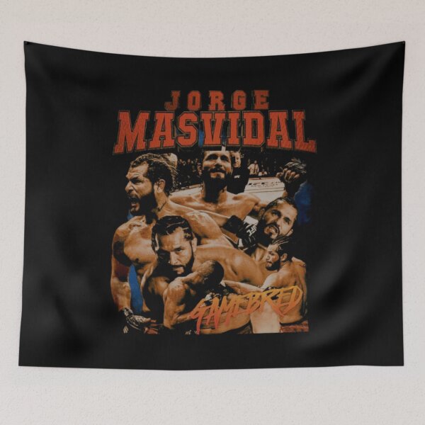 Item preview, Jorge Masvidal "Gamebred" Vintage designed and sold by JeyVel.