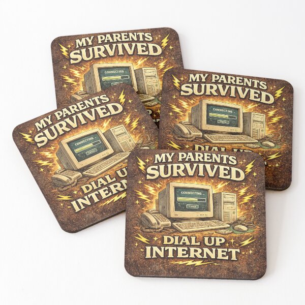 Item preview, My Parents Survived Dial Up Internet designed and sold by MKProjekty.
