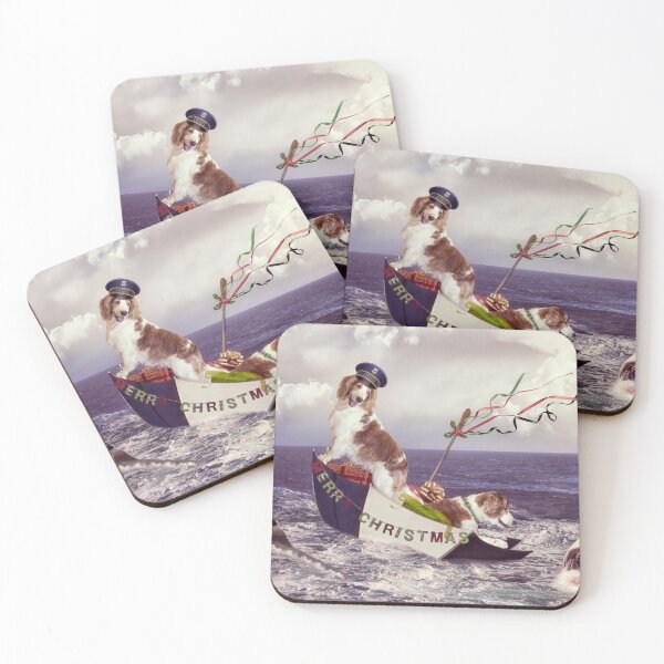 Item preview, Overseas dogliveries might be late again this year designed and sold by Rowena Cherry Art.