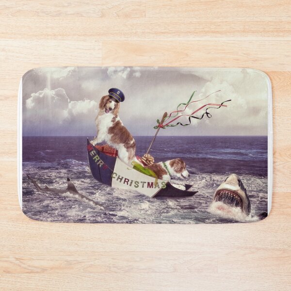 Item preview, Overseas dogliveries might be late again this year designed and sold by Rowena Cherry Art.
