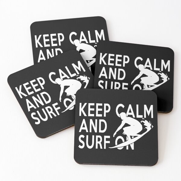 Item preview, Keep Calm And Surf On designed and sold by SmartStyle.