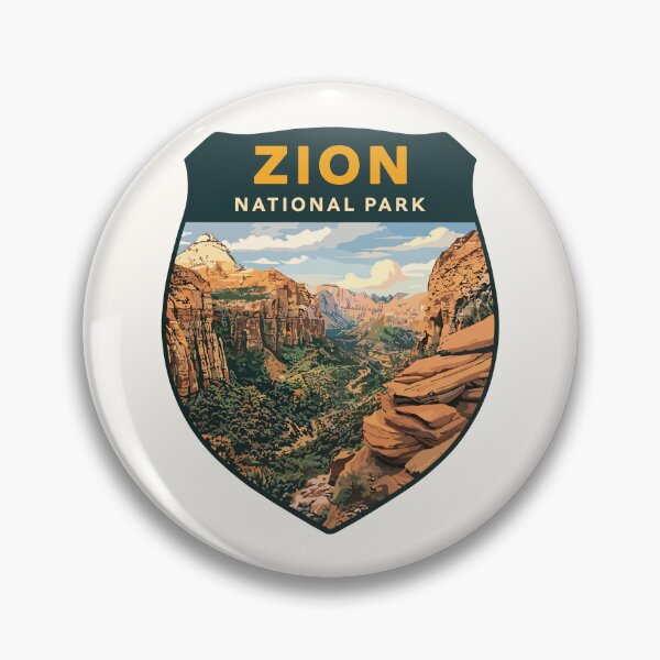 Item preview, Zion National Park Utah Sticker designed and sold by Gideon Emmerich.