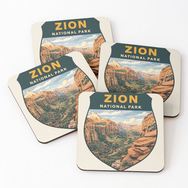 Item preview, Zion National Park Utah Sticker designed and sold by Gideon Emmerich.