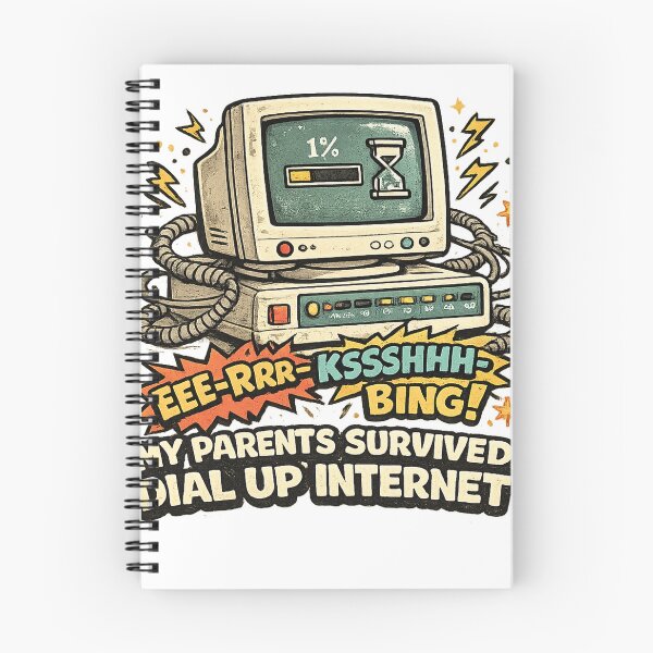 Aperçu de l'œuvre Mes parents ont survécu à l'Internet par ligne commutée créée et vendue par MKProjekty.