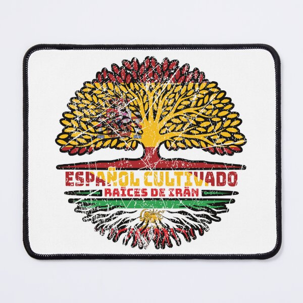 Item preview, Spanish Grown, Iranian Roots – Lion and Sun (Shir o Khorshid) Heritage Design designed and sold by FlagX.