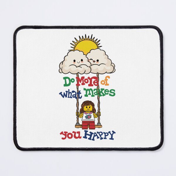 Item preview, 'Do More Of What Makes You Happy' Cloud Swing designed and sold by ArtsieArt.