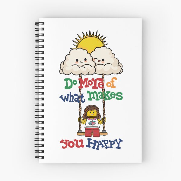 Item preview, 'Do More Of What Makes You Happy' Cloud Swing designed and sold by ArtsieArt.