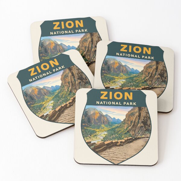 Item preview, Zion National Park Utah Sticker designed and sold by Gideon Emmerich.