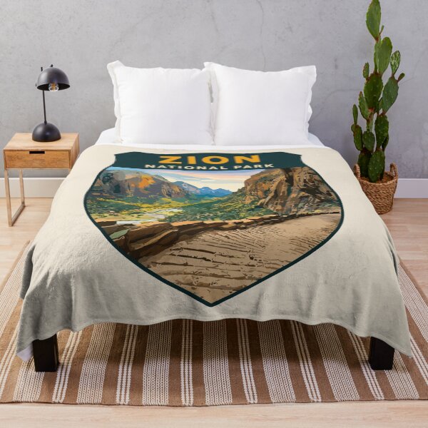 Item preview, Zion National Park Utah Sticker designed and sold by Gideon Emmerich.
