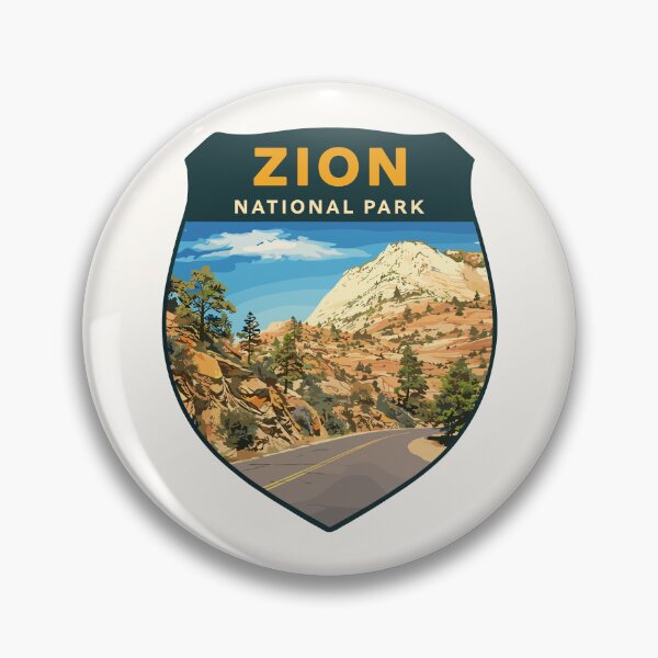 Item preview, Zion National Park Utah Sticker designed and sold by Gideon Emmerich.