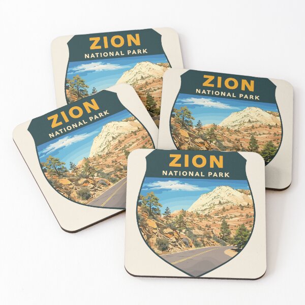 Item preview, Zion National Park Utah Sticker designed and sold by Gideon Emmerich.