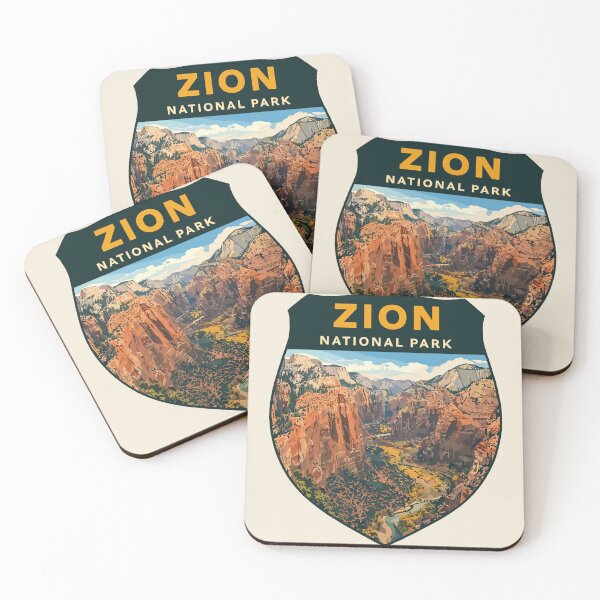 Item preview, Zion National Park Utah Sticker designed and sold by Gideon Emmerich.