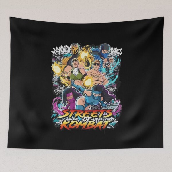 Item preview, Streets of Kombat: The Retro Crossover designed and sold by Wawan35200.