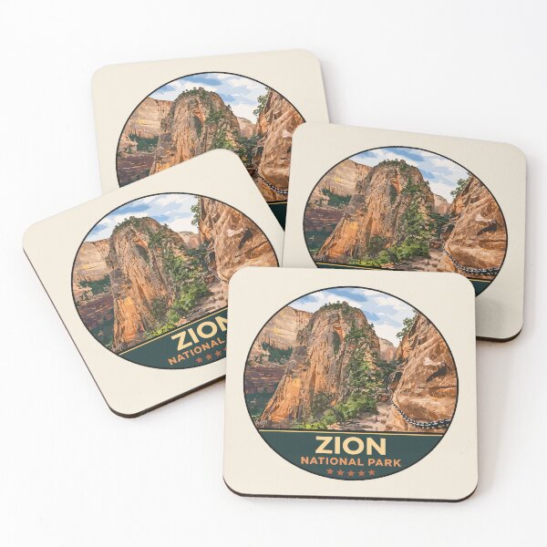 Item preview, Zion National Park Utah Sticker designed and sold by Gideon Emmerich.
