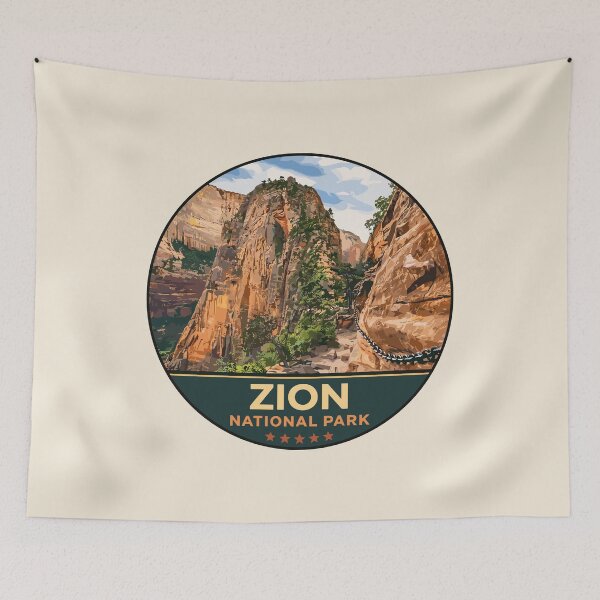 Item preview, Zion National Park Utah Sticker designed and sold by Gideon Emmerich.