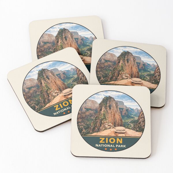 Item preview, Zion National Park Utah Sticker designed and sold by Gideon Emmerich.