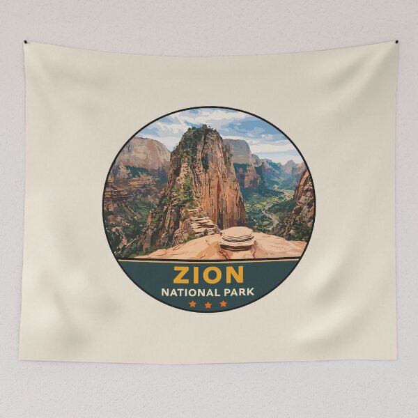 Item preview, Zion National Park Utah Sticker designed and sold by Gideon Emmerich.