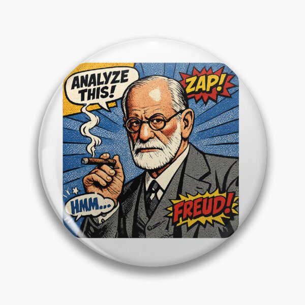 Item preview, Freud comic designed and sold by Lizandro  Serrano Pacheco.