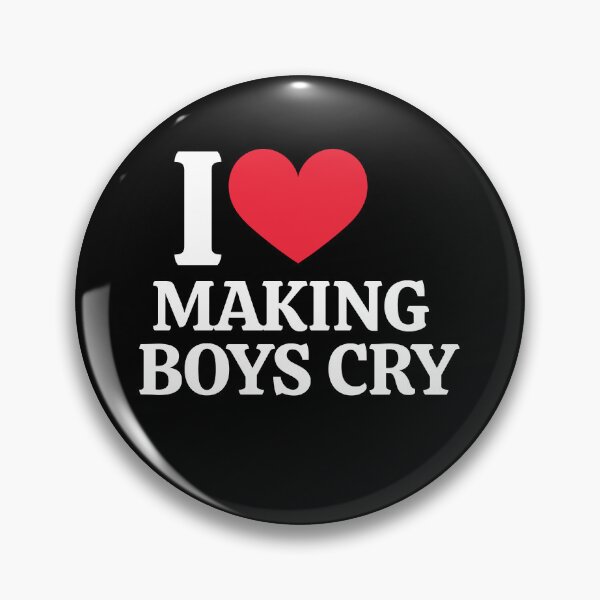 Item preview,  I Love Heart Making Boys Cry Unhinged Gen Z Raunchy Meme designed and sold by ZACK ART.