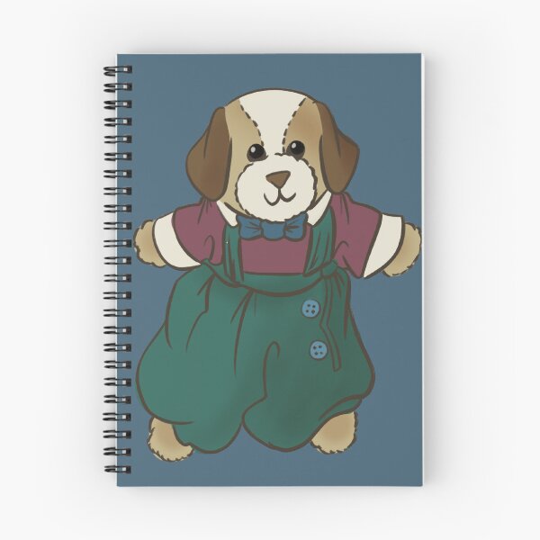 Item preview, Vintage Plush Dog in Baby Clothing designed and sold by arrowofthyme.