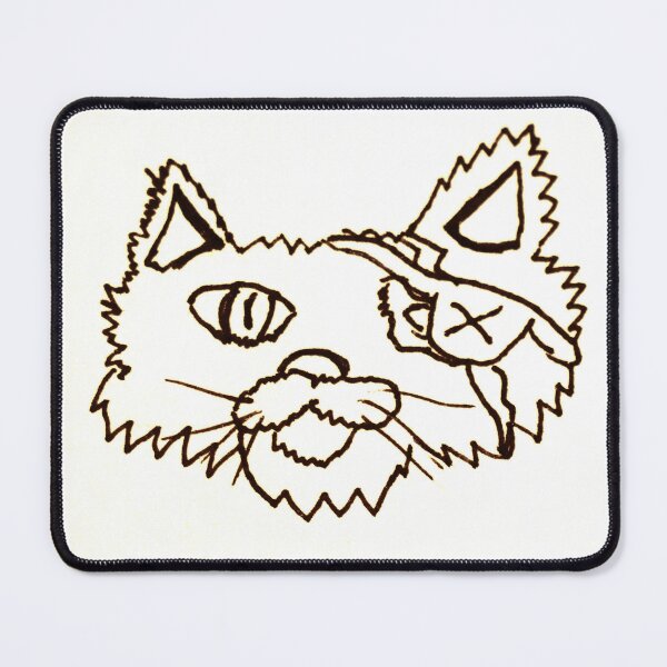 Item preview, Eye Patch Cat designed and sold by Gr33zy Art.