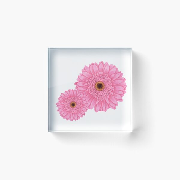 Item preview, Pink Gerbera flower pattern designed and sold by Fridayscorner.