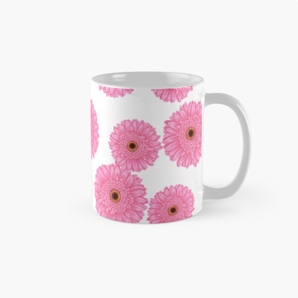 Item preview, Pink Gerbera flower pattern designed and sold by Fridayscorner.