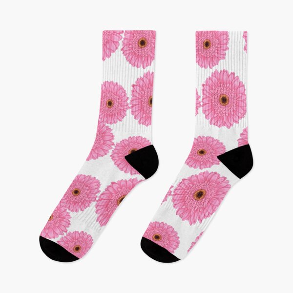 Item preview, Pink Gerbera flower pattern designed and sold by Fridayscorner.