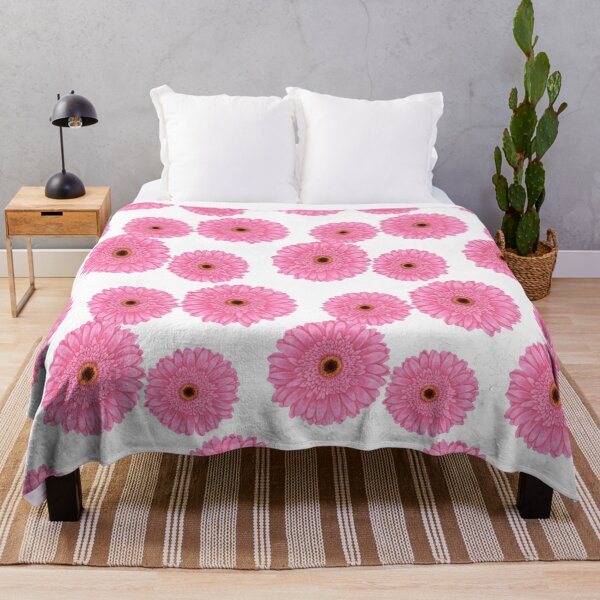 Item preview, Pink Gerbera flower pattern designed and sold by Fridayscorner.