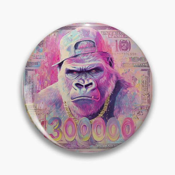 Item preview, Gorgeous Gorilla 300000 Super Graffiti Edition  designed and sold by Zen Candy 3000 Travis Nicholas Zariwny.