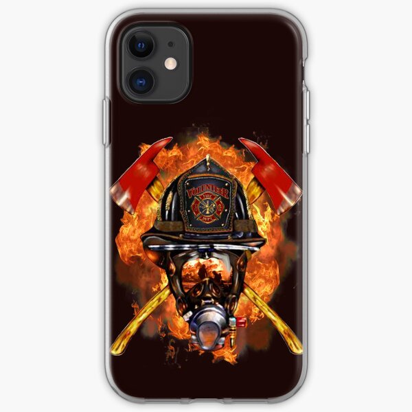 Firefighter The Anonymous Heroes Novelty Gifts. iPhone Soft Case