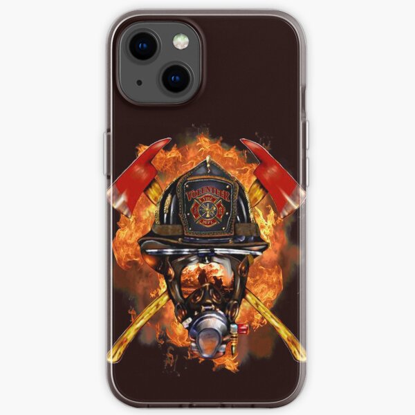 Pompier Les cadeaux de nouveauté des héros anonymes. Coque souple iPhone