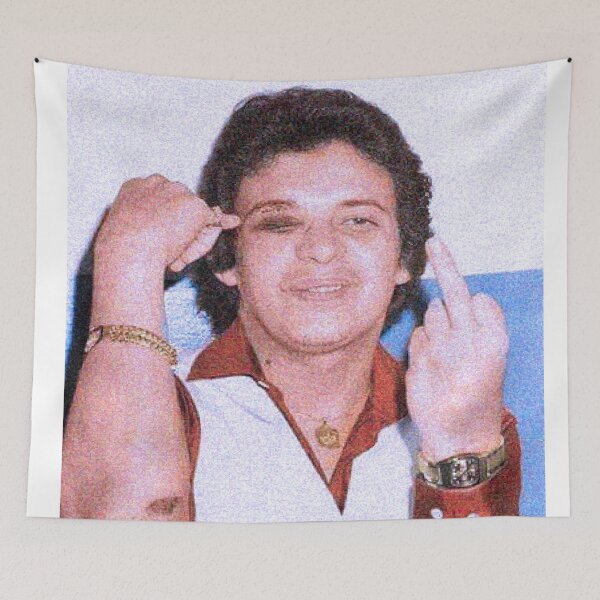 Item preview, Portrait of salsa singer Hector L. designed and sold by NF Designs Studio DTF.