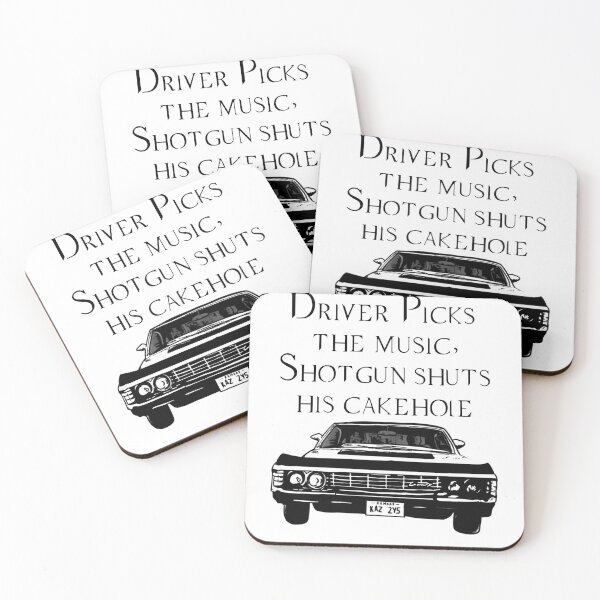 Item preview, Driver Picks the Music, Shotgun Shuts His Cakehole designed and sold by amarillomae.