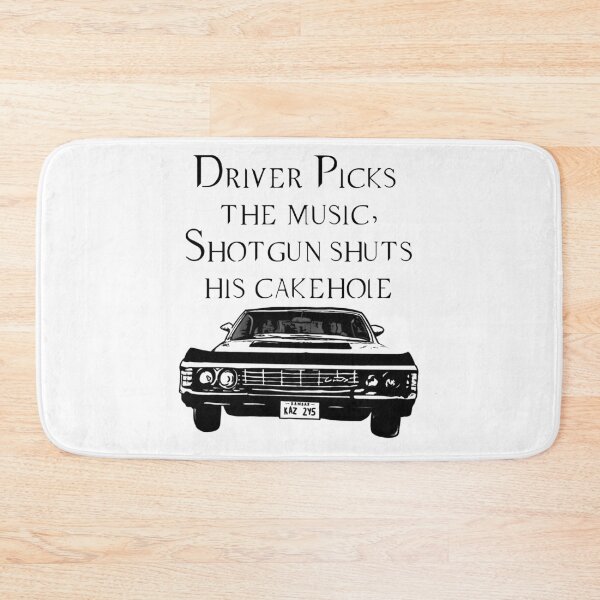 Item preview, Driver Picks the Music, Shotgun Shuts His Cakehole designed and sold by amarillomae.