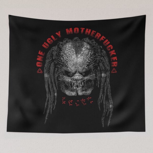 Item preview, Predator One Ugly Yautja Distressed designed and sold by Power Up Prints.