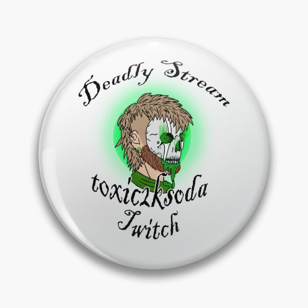 Item preview, t0xic2ksoda twitch merch  designed and sold by xGxGirlxx.