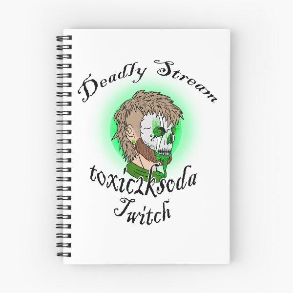 Item preview, t0xic2ksoda twitch merch  designed and sold by xGxGirlxx.