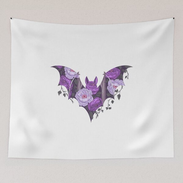 Item preview, Floral Bat designed and sold by CroakHaus.