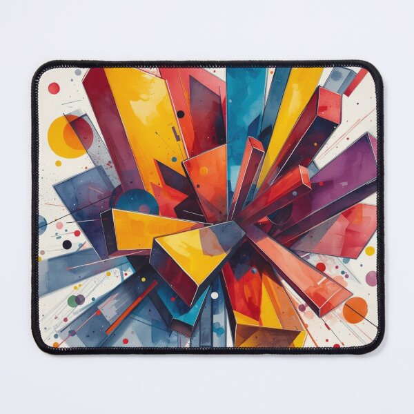Item preview, Bold Color Block Burst designed and sold by Harmonic_Layers.