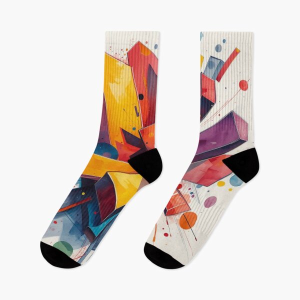 Item preview, Bold Color Block Burst designed and sold by Harmonic_Layers.