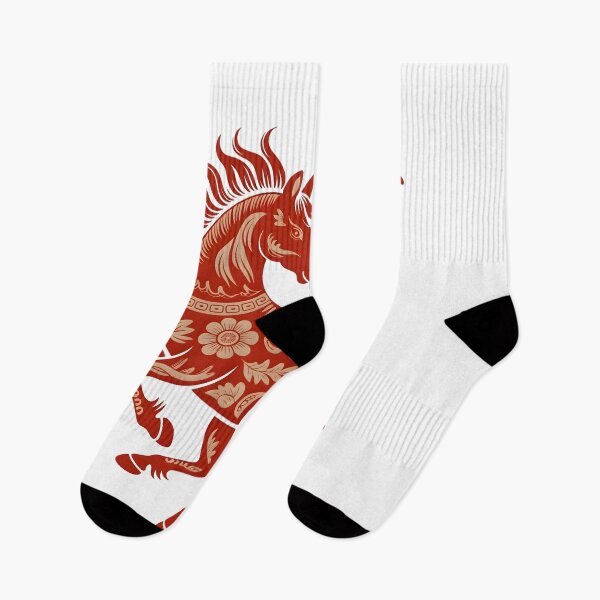 Item preview, Year of the Horse 2026 Floral Chinese Zodiac Design designed and sold by CalmDownZone ⭐️⭐️⭐️⭐️⭐️.
