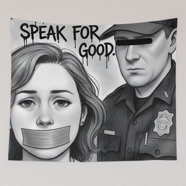 Item preview, Renee Nicole Good. SILENCE IS VIOLENCE.  designed and sold by NewWorldGoods.