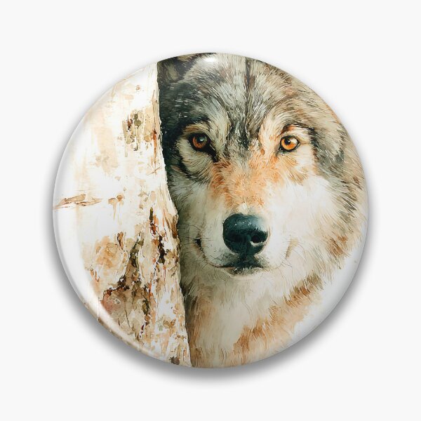 Artikelvorschau, Majestätisches Wolfsbild von Tree Stylized Art Design entworfen und verkauft von DEC02.