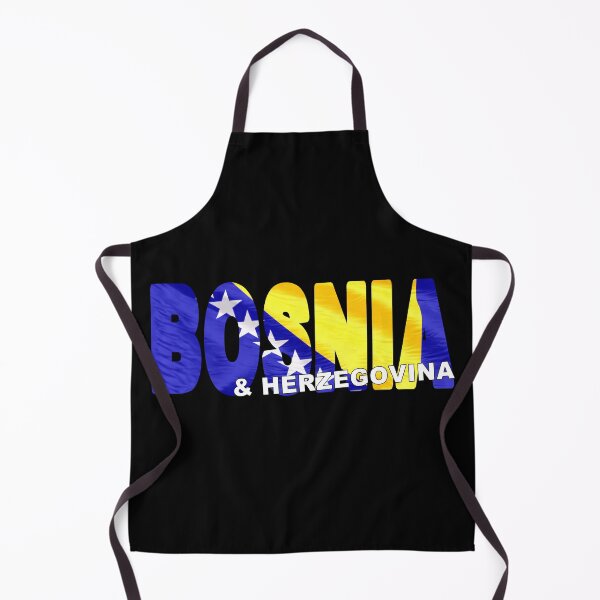 Item preview, BOSNIA & HERZEGOVINA - Flag cut to Letters Souvenir Sticker Shirt designed and sold by Adam Gormley.