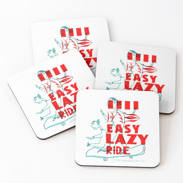 Item preview, Minimal Line Art T-Shirt - Easy Lazy Ride designed and sold by ODDSPARK.